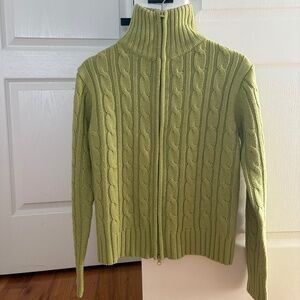 Zip up sweater